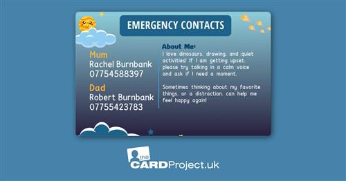 My Neurodivergence Card for Kids (REAR)